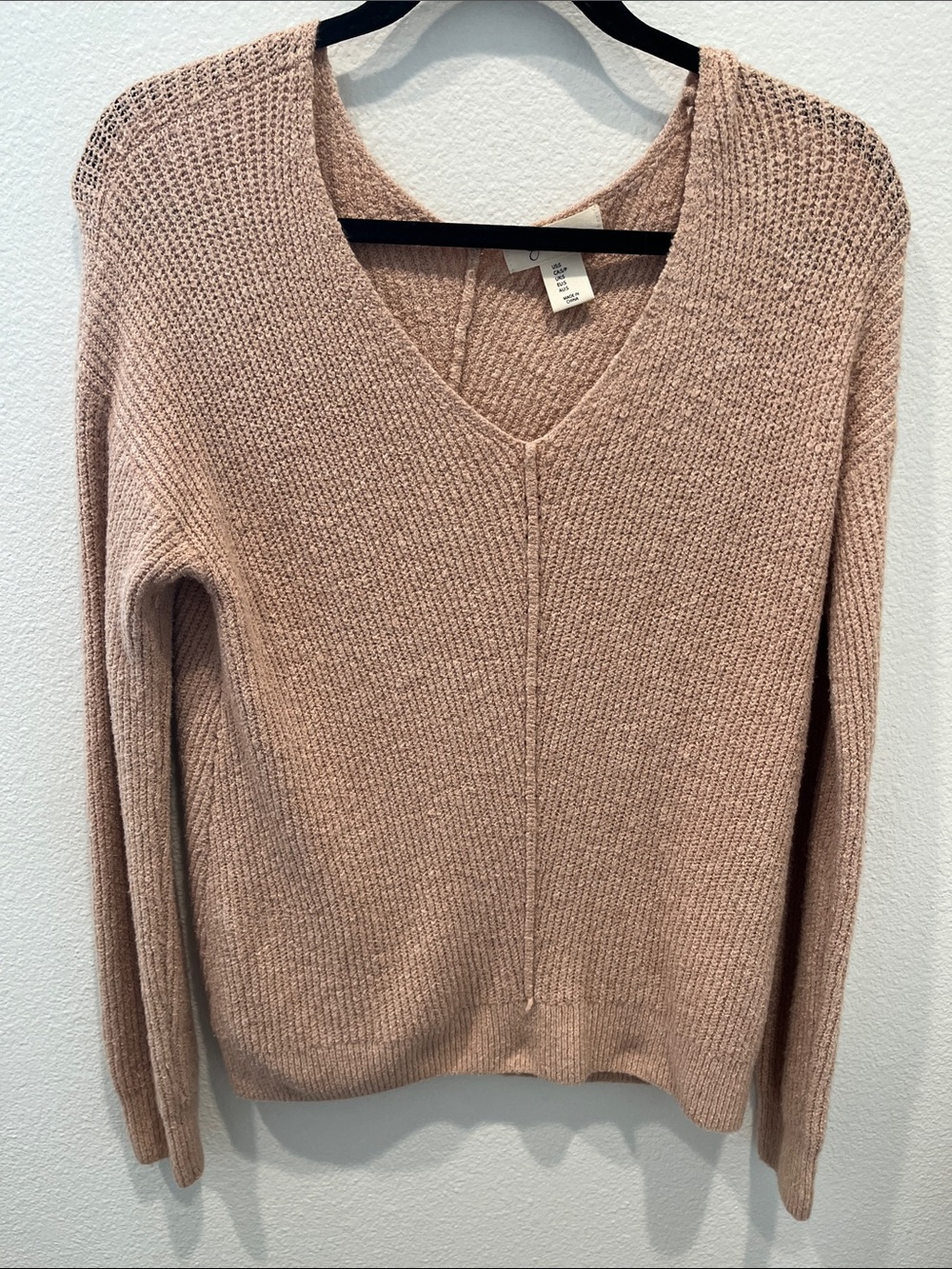 Jessica Simpson Tan V-Neck Sweater